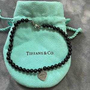 Tiffany & Co black bracelet